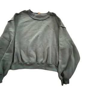 DAZY Blue Oversized Sweatshirt – Size Medium